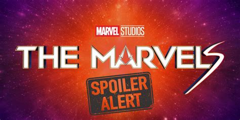 marvels post credit scene leak|THE MARVELS 